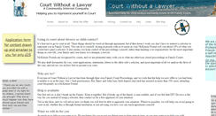 Desktop Screenshot of courtwithoutalawyer.co.uk